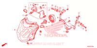 PHARE pour Honda NC 750 POLICE YE de 2021