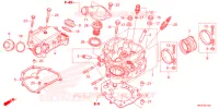 CULASSE pour Honda FOURTRAX 420 RANCHER 4X4 DCT EPS de 2021