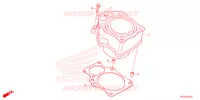 CYLINDRE pour Honda FOURTRAX 420 RANCHER 4X4 DCT EPS de 2021