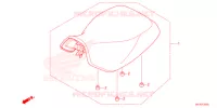 SELLE pour Honda FOURTRAX 420 RANCHER 4X4 AT IRS EPS ESP de 2021