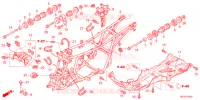 CADRE pour Honda FOURTRAX 420 RANCHER 2X4 BASE de 2021