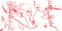 COMMODO   LEVIER   CABLE pour Honda FOURTRAX 520 FOREMAN RUBICON 4X4 AT DCT EPS de 2021