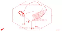 SELLE pour Honda FOURTRAX 520 FOREMAN RUBICON 4X4 AT DCT EPS de 2021