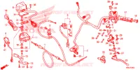COMMODO   LEVIER   CABLE pour Honda FOURTRAX 520 FOREMAN RUBICON 4X4 AT DCT EPS DELUXE de 2021