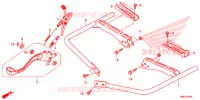 PEDALE   REPOSE PIED pour Honda FOURTRAX 520 FOREMAN RUBICON 4X4 AT DCT EPS DELUXE de 2021