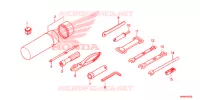 OUTIL pour Honda FOURTRAX 520 FOREMAN 4X4 BASE de 2021