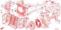 RADIATEUR pour Honda FOURTRAX 520 FOREMAN 4X4 BASE de 2021