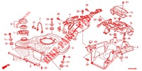 RESERVOIR A CARBURANT pour Honda FOURTRAX 520 FOREMAN 4X4 BASE de 2021