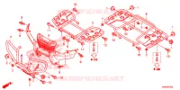 SUPPORT pour Honda FOURTRAX 520 FOREMAN 4X4 BASE de 2021