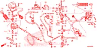 LEVIER DE GUIDON   CABLE   COMMODO pour Honda FOURTRAX 520 FOREMAN 4X4 EPS de 2021