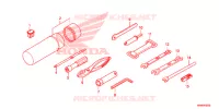 OUTIL pour Honda FOURTRAX 520 FOREMAN 4X4 EPS de 2021