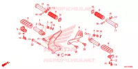 REPOSE PIED pour Honda SHADOW VT 750 AERO C-ABS de 2020