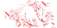 SILENCIEUX D'ECHAPPEMENT (CB1100SA/SAD) pour Honda CB 1100 EX ABS de 2014