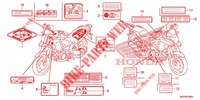 ETIQUETTE DE PRECAUTIONS pour Honda CROSSTOURER 1200 DCT de 2012