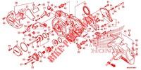 PANNEAU CARTER MOTEUR D. (VFR1200XD) pour Honda CROSSTOURER 1200 DCT de 2012