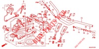 GUIDON   TE DE FOURCHE pour Honda CROSSTOURER 1200 DCT de 2012