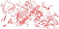 TETE DE FOURCHE pour Honda CROSSTOURER 1200 DCT de 2012