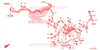 FLEXIBLE DE FREIN pour Honda CROSSTOURER 1200 DCT de 2012