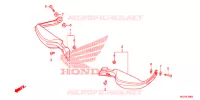 PROTEGES MAINS pour Honda CROSSTOURER 1200 DCT de 2012