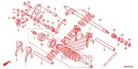 BARILLET DE SELECTION (VFR1200XD) pour Honda CROSSTOURER 1200 DCT de 2012