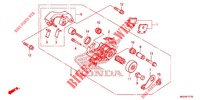 ETRIER DE FREIN ARRIERE (PARKING) pour Honda CROSSTOURER 1200 DCT de 2012