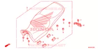 SELLE pour Honda CROSSTOURER 1200 DCT de 2012