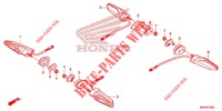 CLIGNOTANT pour Honda CROSSTOURER 1200 DCT de 2013