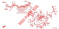 FLEXIBLE DE FREIN pour Honda CROSSTOURER 1200 DCT de 2013