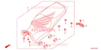 SELLE pour Honda CROSSTOURER 1200 DCT de 2013