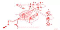 BATTERIE pour Honda CROSSTOURER 1200 de 2013