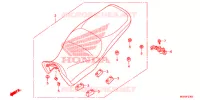 SELLE pour Honda CROSSTOURER 1200 de 2013