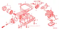 POMPE A HUILE  pour Honda CROSSTOURER 1200 de 2013