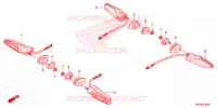 CLIGNOTANT pour Honda CROSSTOURER 1200 DCT de 2014