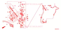 MAITRE CYLINDRE DE FREIN AVANT pour Honda CROSSTOURER 1200 DCT de 2014