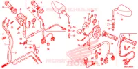 COMMUTATEUR/CABLE/MIROIR (VFR1200XD/XDA/XDL/XDS) pour Honda CROSSTOURER 1200 DCT de 2014