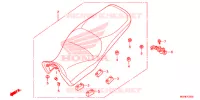 SELLE pour Honda CROSSTOURER 1200 DL de 2014