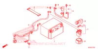 BATTERIE pour Honda CROSSTOURER 1200 de 2016