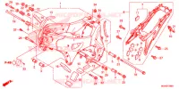 CADRE pour Honda CROSSTOURER 1200 de 2016