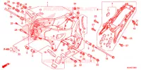 CADRE pour Honda CROSSTOURER 1200 de 2016