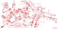 GUIDON   TE DE FOURCHE pour Honda CROSSTOURER 1200 de 2014