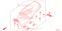 SELLE pour Honda CROSSTOURER 1200 de 2014
