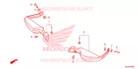 PROTEGES MAINS pour Honda CROSSTOURER 1200 de 2014