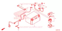 BATTERIE pour Honda CROSSTOURER 1200 S RED de 2017