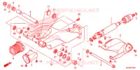 BRAS OSCILLANT pour Honda CROSSTOURER 1200 S RED de 2017