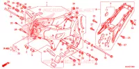 CADRE pour Honda CROSSTOURER 1200 S de 2016
