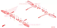 CLIGNOTANT pour Honda CROSSTOURER 1200 DL de 2015