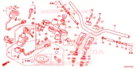 GUIDON   TE DE FOURCHE pour Honda CROSSTOURER 1200 DL de 2015