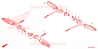 CLIGNOTANT pour Honda CROSSTOURER 1200 DCT RED de 2016
