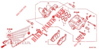 ETRIER DE FREIN ARRIERE pour Honda CROSSTOURER 1200 DCT RED de 2016