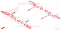 CLIGNOTANT pour Honda CROSSTOURER 1200 DCT de 2016
